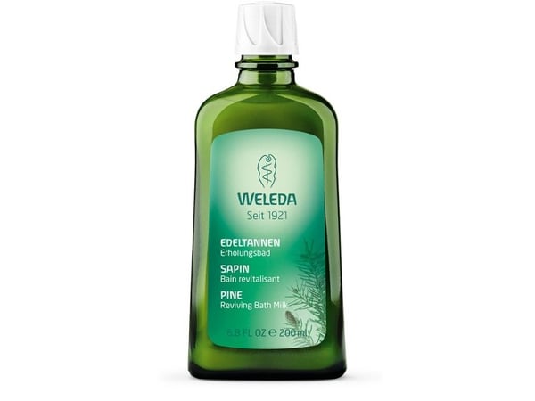 Weleda 9827X2, Bademelk, Unisex, 200 ml, Normal hud, Forsvar, Fuktighet, Furu