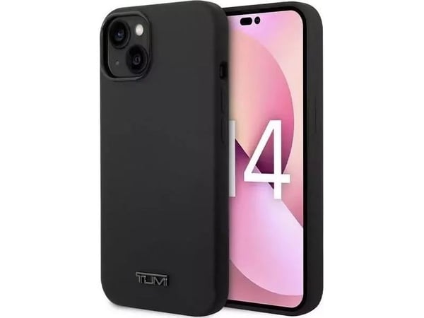 Deklas Tumi TUHCP14SSK hardcase Liquid Silicone til Apple iPhone 14 / 15 / 13,6" svart