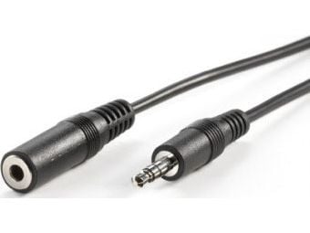 Value 3.5mm Extension Cable, M - F 2 m