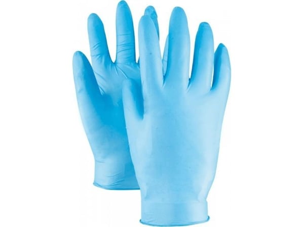 Engångshandskar Ansell TouchNTuff® 92-670 0,13 mm strl L (8,5-9) 100 st ljusgrå