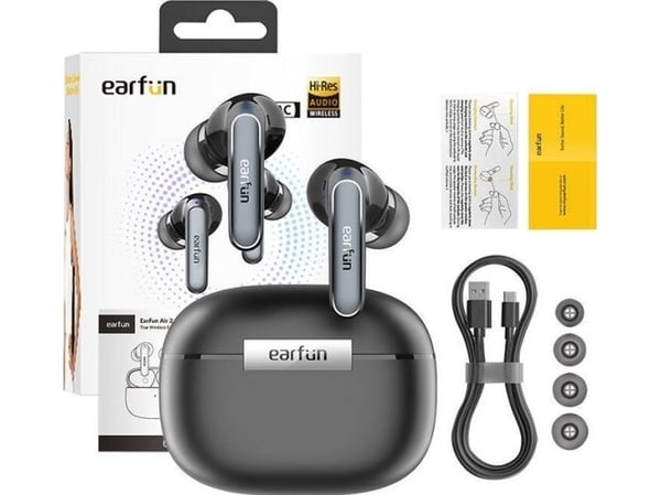 EarFun Air 2 trådløse hodetelefoner, svart (TW210B)