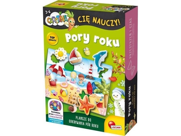 Lisciani Carotina -peli - Vuodenajat
