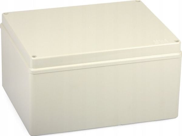 Scame infälld dosa hermetisk IP56 240x190x125 mm utan anslutningar Scabox Scame 686.408 grå