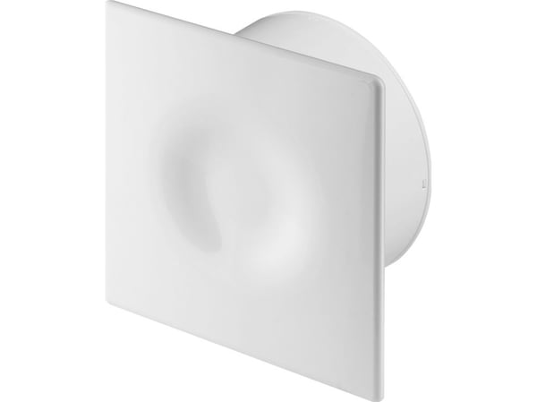 Awenta baderomsventilator Loop Awenta WL125R Ø125mm 55/100m3/h 6/8W 230V med bevegelsessensor hvit
