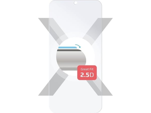 FIXED - Skjermbeskyttelse for mobiltelefon - 2.5D - glass - blank - for Samsung Galaxy S24, S25