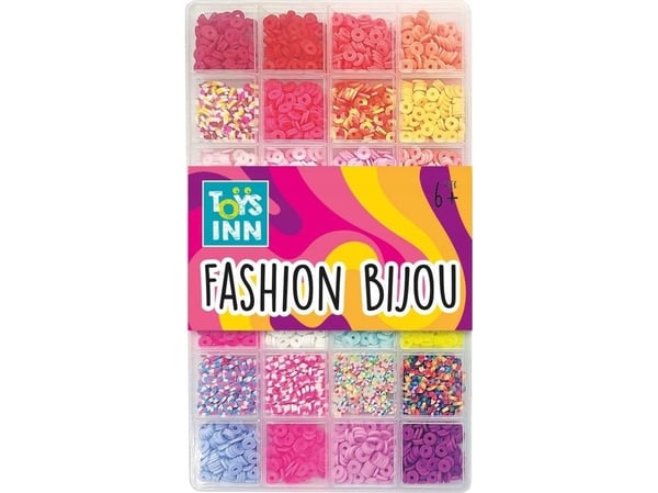 Stnux Clay Beads perlemiks farger rosa