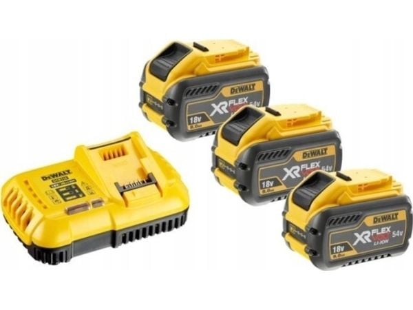DeWalt DCB118X3; 18/54 V; 3x9,0 Ah + DCB118 laturi