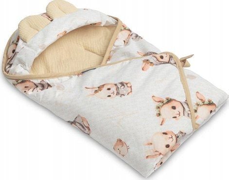Sensillo MUSLIN SETETREKK - BEIGE BUNNY