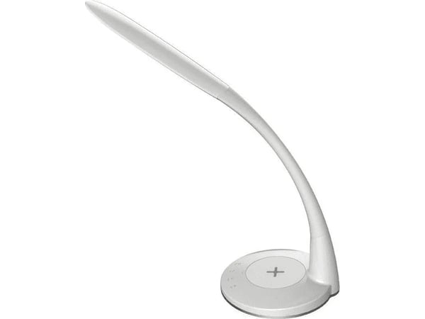 Platinet skrivebordslampe med QI-lader PDLU15 18W (44125)