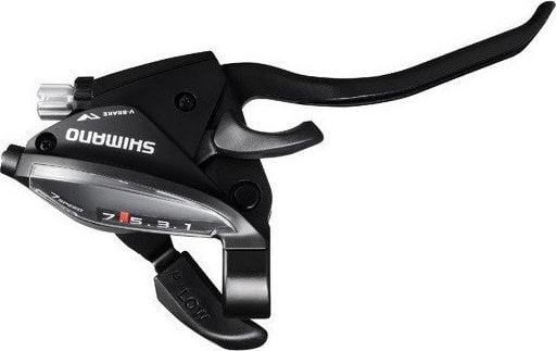 Shimano vaihde- ja jarruvipu ST-EF500 7-vaihteinen musta universaali