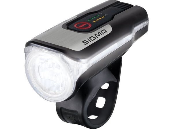 Sigma Sport Aura 80, Frontlys, Sort, Aluminium, Plast, IPX4, LED, 80 lm