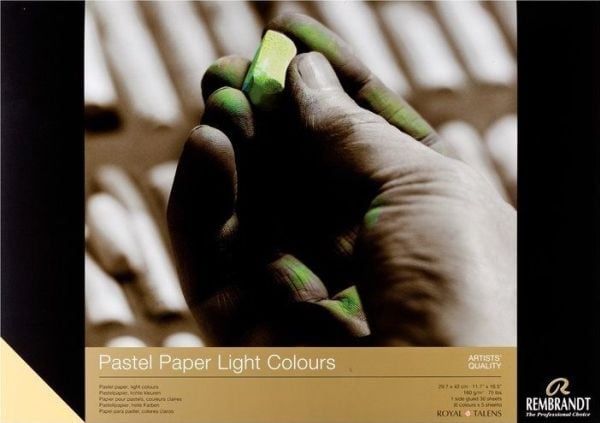 Rembrandt Pastel Paper Light 30 sheets 29X42cm 160g