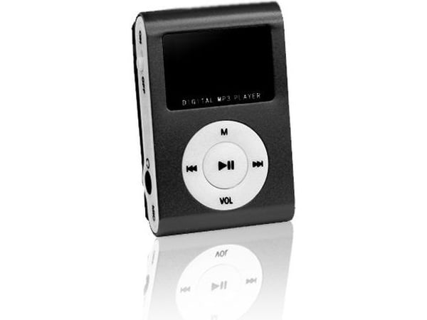 SETTY GSM014537, MP3-spiller, LCD, Svart, Hodetelefoner inkludert