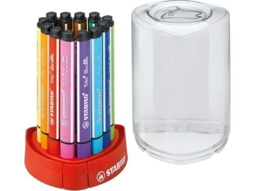 STABILO Trio Scribbi, Tsjekkisk Republikk, 2 mm, 90 mm, 105 mm, 155 mm, 242 g