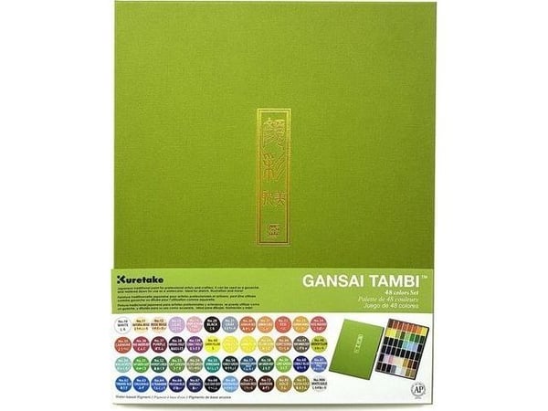 GANSAI TAMBI Aquarel 48 colour set