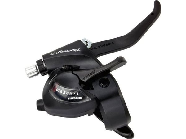 Shimano Shimano ST-TX800 8-trinns spak, høyre, V-brems, svart