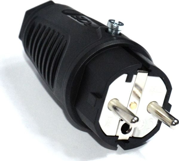 PCE UNI-SCHUKO 16A 2P+Z IP44 kumipistoke (0521-S)