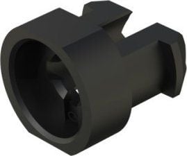 SCHROFF hylser for M2.5, plast, svart, 100 stk. 13645515_morele SCHROFF hylser for M2.5, plast, svart, 100 stk. 13645515_morele