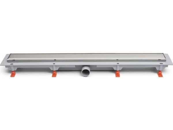 Werit-P JOMOTech eksklusivt sett 40 / lineær avløpsløsning 650 mm / 2-sidig kledning FLIS / matte WERIT 175-30650400-00