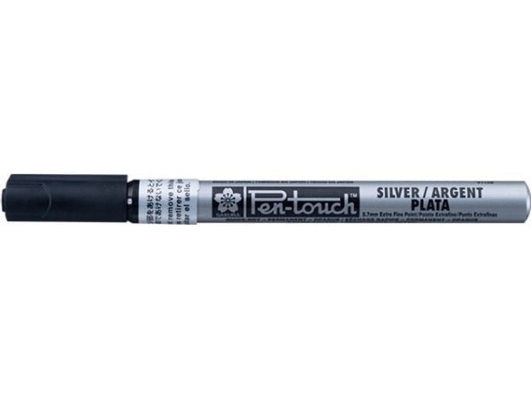 BRUYNZEEL SAKURA Sakura Pen-Touch Extra Fine Marker 0,7mm Silver