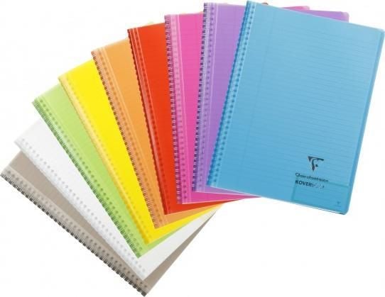 Clairefontaine KIRJASTO 17X22CM 80K LINE KOVERBOOK PP 1 PAKKAUS MIX COLOURS -VÄRIT Clairefontaine KIRJASTO 17X22CM 80K LINE KOVERBOOK PP 1 PAKKAUS MIX COLOURS -VÄRIT