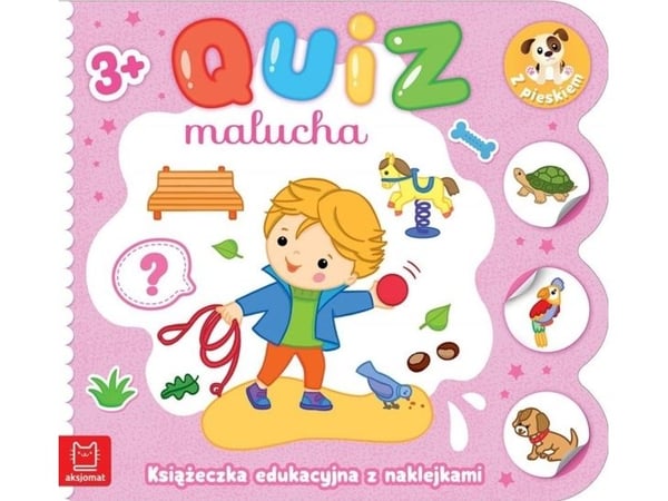Aksjomat Quiz med dyrevenn 3-4 med hund