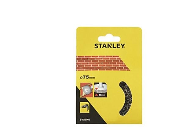 Stanley STA36005-XJ, Pyöreä harja, Terästä, 1 kpl, 7,5 cm, 15 mm