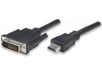 TECHly - Adapterkabel - HDMI hann til DVI-D hann - 4.5 m
