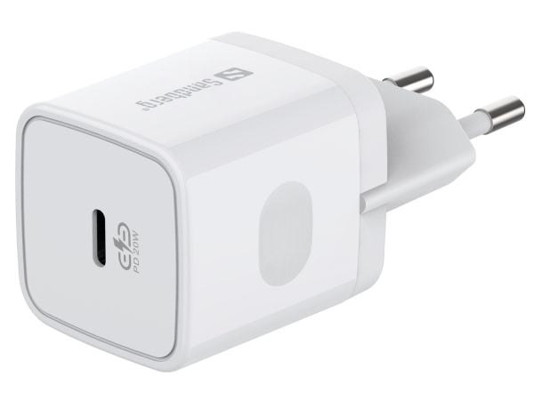 Sandberg SAVER - Strømadapter - 20 watt - 3 A - PD (USB-C)