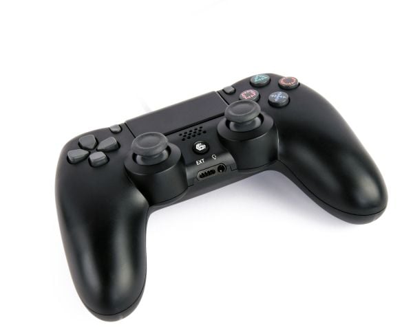 GEMBIRD JPD-PS4BT-02 - Håndkonsoll - 8 knapper - trådløs - Bluetooth - svart - for PC, Sony PlayStation 4