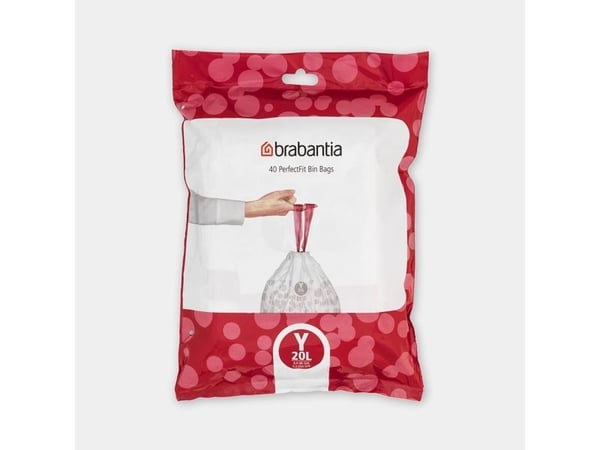 Brabantia 138263, 20 l, Hvit, Plast, China, 545 mm, 412 mm
