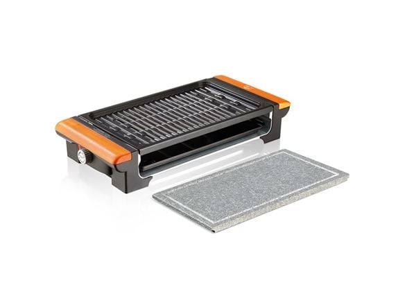 ETA Vital 1162 90000 - Grill - elektrisk - 857,75 cm2 - svart/tre