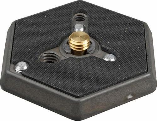 Manfrotto 130-38 - Hurtigutløsningsplate - for Manfrotto 3039 SUPER PRO HEAD, 3047 DELUXE THREE-WAY PAN HEAD