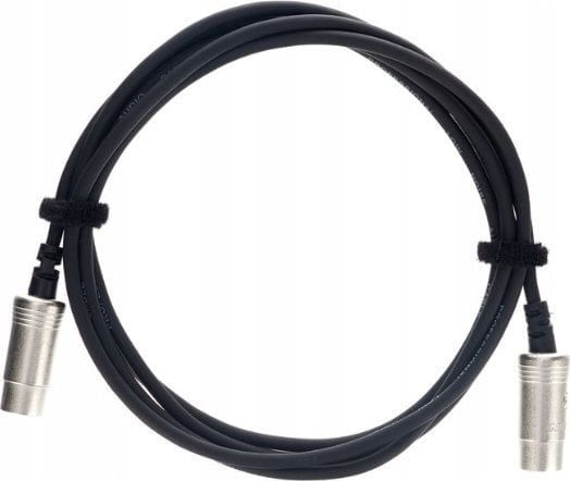 Cordial MIDI forbindelseskabel [1x XLR-kontakt 5-polet - 1x XLR-kontakt 5-polet] 1,80 m svart