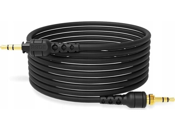 RØDE NTH-Cable24 black, 3.5mm TRS, Hankjønn, 3.5mm TRS, Hankjønn, 2,4 m, Sort