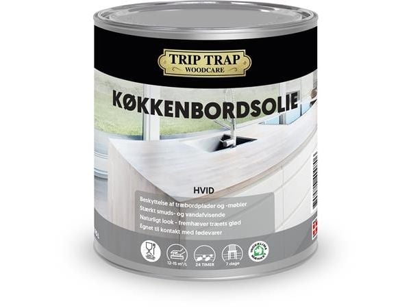 Trip Trap Køkkenbordsolie, hvid