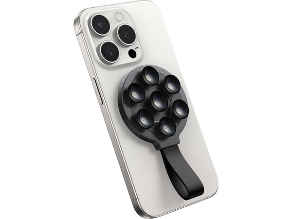 Joyroom magnetisk mobilholder med sugekopper svart