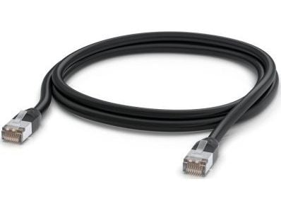 Ubiquiti - Koblingskabel - RJ-45 (hann) til RJ-45 (hann) - 2 m - 6 mm - STP - CAT 5e - utendørs - svart