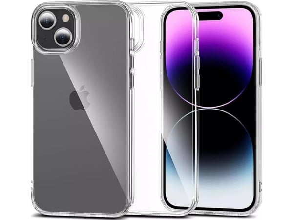 Tech-Protect FlexAir hybrid-etui til iPhone 15 - transparent