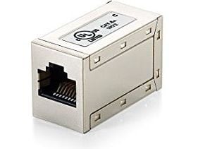 Equip 221169, RJ-45, RJ-45, Metallisk