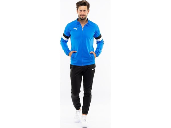 Dres męski Puma Team Rise mėlyna-juoda 658653 02 (XL)