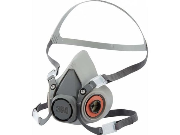 3M mask med dubbelt filter 6100, storlek S