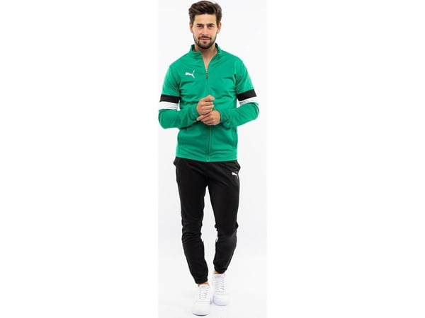 Dres męski Puma Team Rise zielono-juoda 658653 05 (XL)