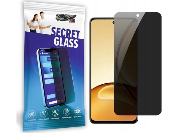 GrizzGlass personvernskjerm GrizzGlass SecretGlass til Realme C63 5G