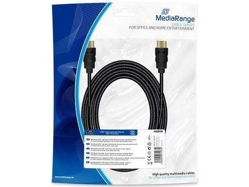 MediaRange MRCS211 HDMI-kaapeli 5 m HDMI Type A (Standard) Musta