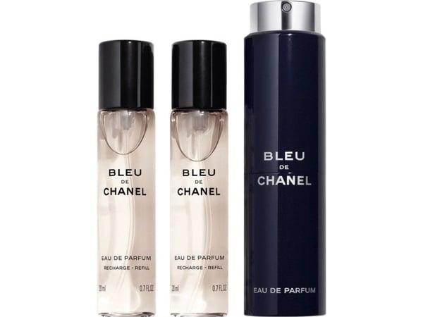 Chanel Bleu De Chanel edp 3x20ml pakkaus + täydennykset