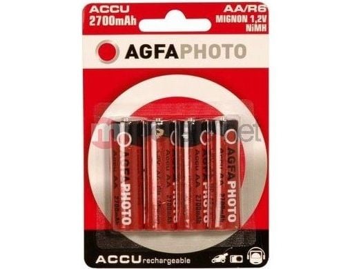 AgfaPhoto - Batteri 2 x AA-type - NiMH - (oppladbart) - 2300 mAh