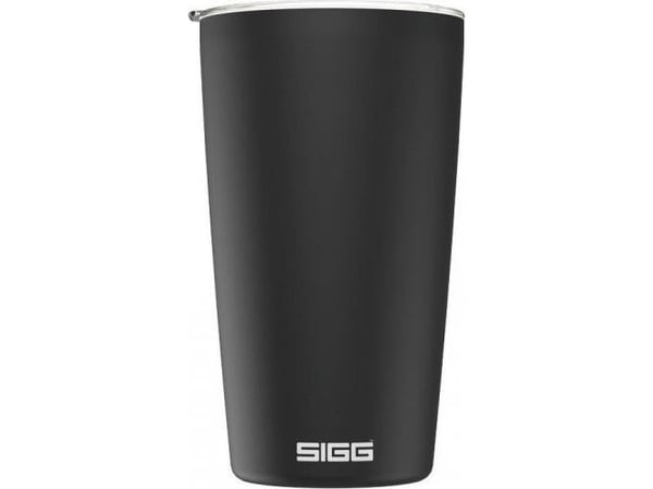 SIGG Neso, Svart, Rustfritt stål, Rustfritt stål, Kaffe, Te, Kina, 400 ml