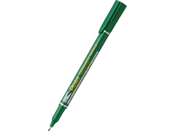 Pentel vattenfast foliepenn grön 0,6-1 mm NF450-D