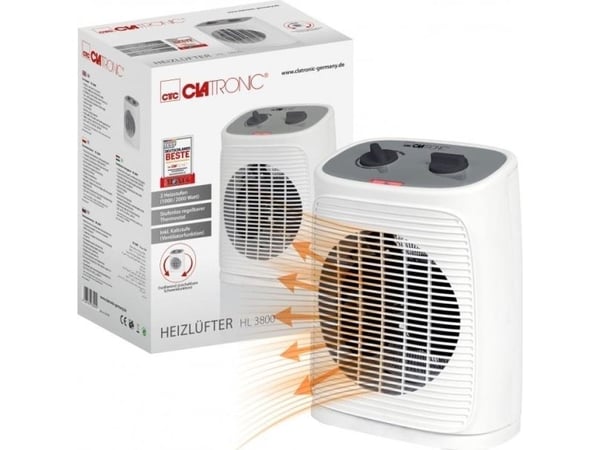 Clatronic LÄMPÖLÄMMITIN CLATRONIC HL 3800 VALKOINEN